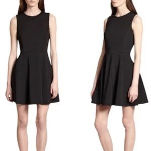 Theory Tillora Mini Black Dress. Size 10
